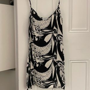 Reformation Printed Mini Slip Dress